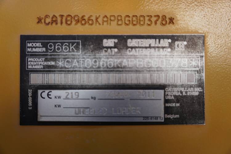 Caterpillar 966K Wheel loader for sale